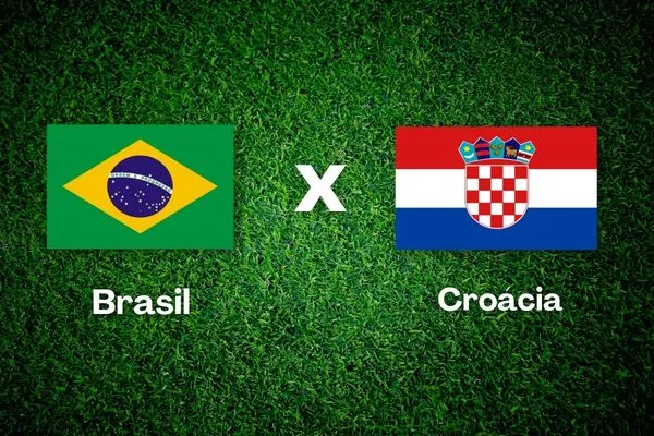 Acompanhe o resultado de Brasil x Croácia, jogo das quartas de